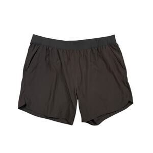 True Classic Shorts Mens XL Black Perforated Unlined Stretch Athletic Running